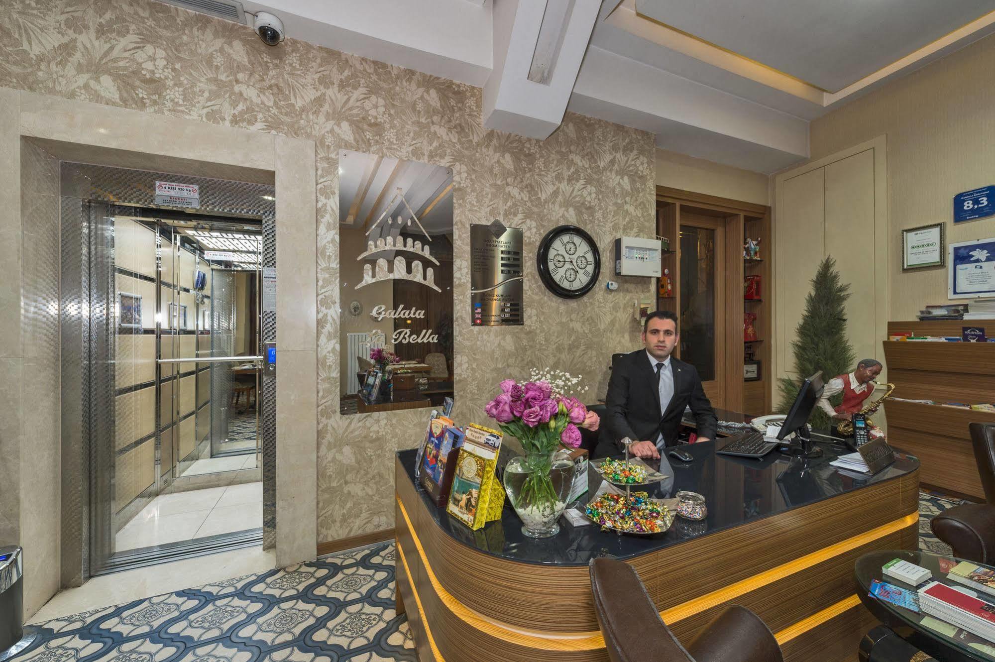 Galata La Bella Hotel Isztambul Kültér fotó
